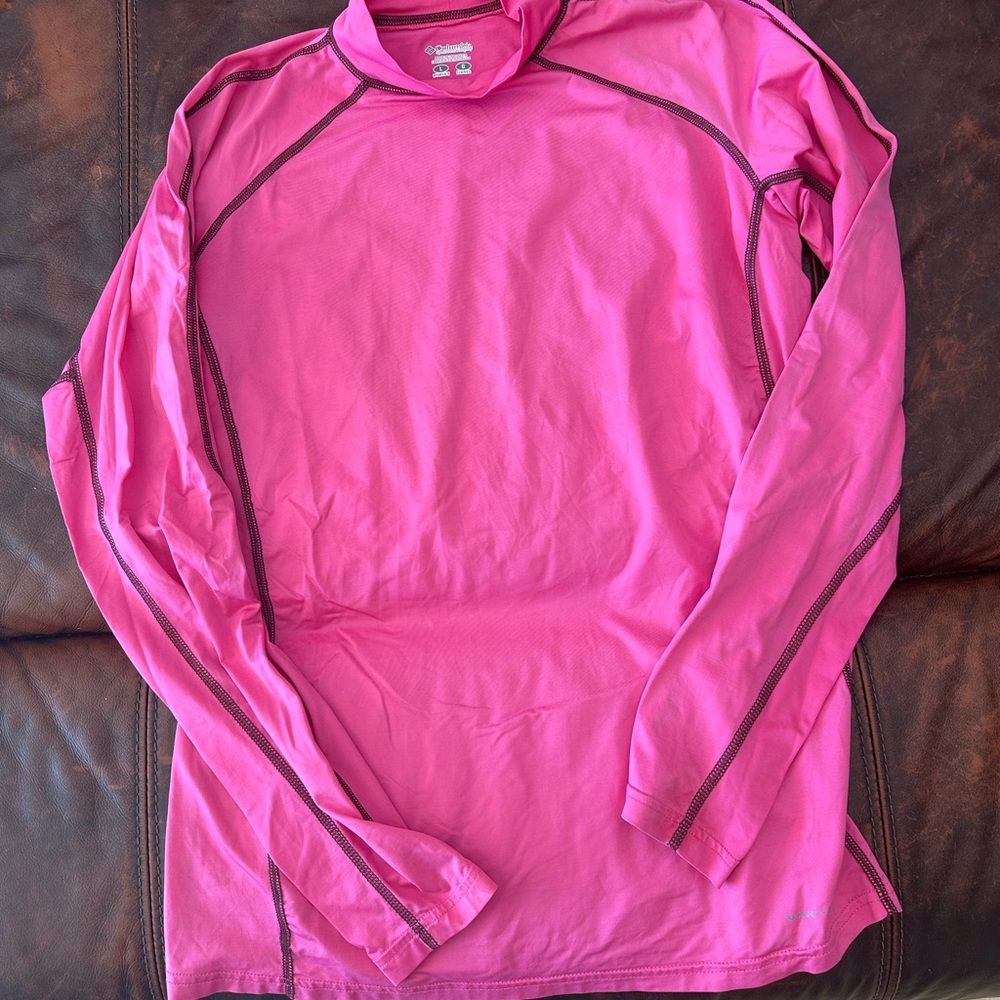 Columbia Fuchsia Women's Activewear Top - Picture 4 of 6